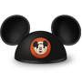 Hat with Mickey Mouse ears