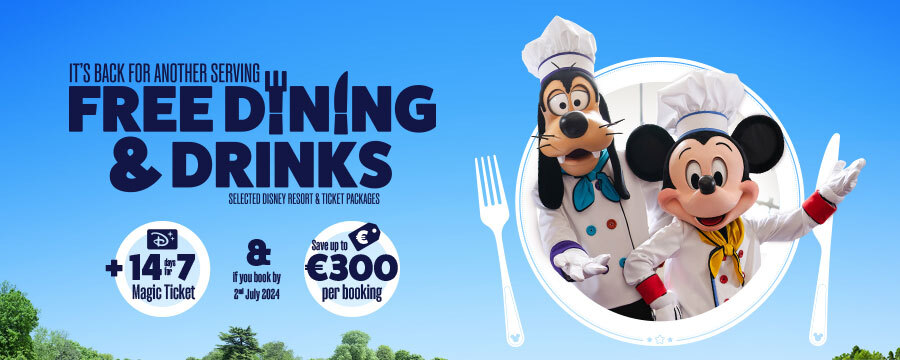 FREE Dining & Drinks - Enjoy FREE Dining & Drinks on your 2025 holiday - book now!