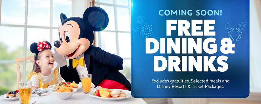 Free Dining & Drinks in 2026! - Coming soon – find out more and start planning today!