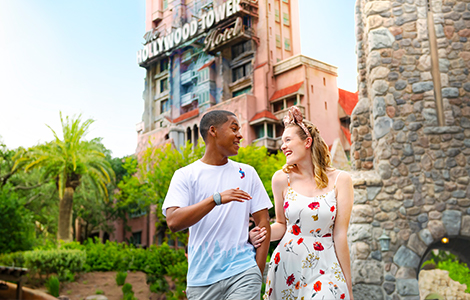 Guests at Tower of Terror