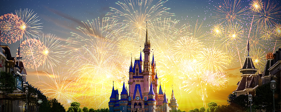 Cinderella Castle Fireworks