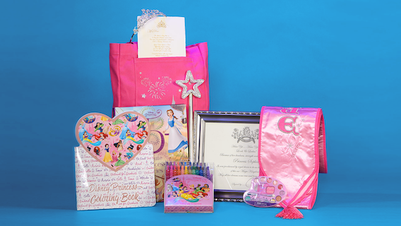 A Disney Princess Royal Welcome Basket