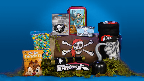 A Pirate's Trove of Treasure Basket