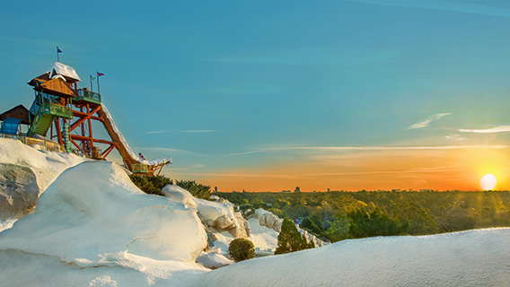 Summit Plummet Attraction at Disney's Blizzard Beach