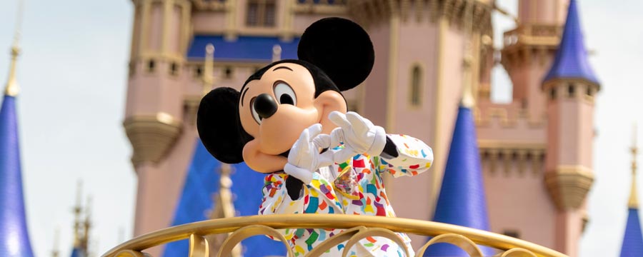 Mickey Mouse at Magic Kingdom Park